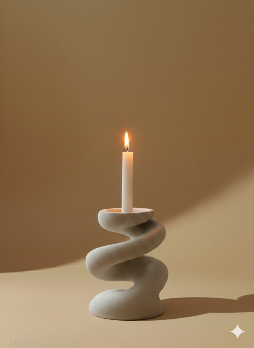 Spiralni Svećnjak